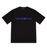 Trapstar Script Fade Tee Black