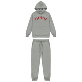 Trapstar Irongate Arch Tracksuit Grey/Red