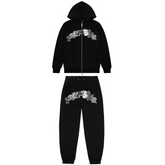 Trapstar Wildcard Tracksuit Black Monochrome Edition