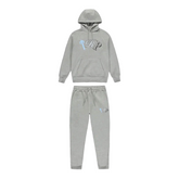 Trapstar TRP Tracksuit Grey/Ice Blue