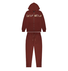 Trapstar Script Zip Through Tracksuit Zinfandel