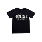 Trapstar Decoded Shattered Glass Tee Black