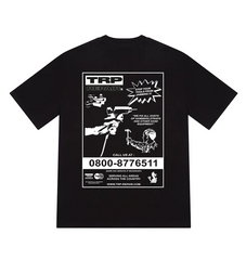 Trapstar Don't Jam Tee Black