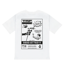 Trapstar Don't Jam Tee White