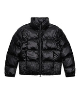 Trapstar Irongate Embossed Puffer Jacket Black
