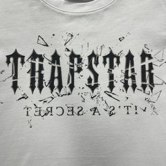 Trapstar Decoded Shattered Glass Tee White