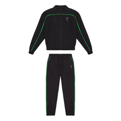 Trapstar Irongate T Shell Suit Black/Green