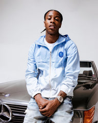 Trapstar Irongate T Gradient Windbreaker Blue Gradient