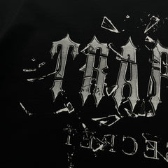 Trapstar Decoded Shattered Glass Tee Black