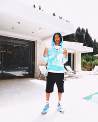 Trapstar Hyperdrive Cloud Windbreaker Jacket Blue/White