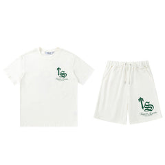 Trapstar London Short Set Cream/Green