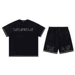 Trapstar Italy Short Set Black