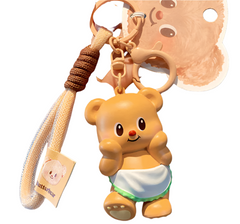 Funism Butterbear Keychain-Standing Cute Pose
