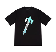 Trapstar Irongate Palsey Tee Black/Teal