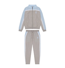 Trapstar Irongate T Shell Suit Grey/White/Cashmere Blue