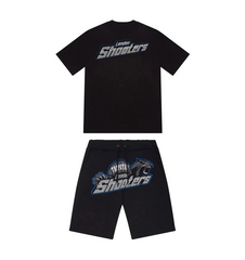 Trapstar Shooters Short Set Black Ice Flavours