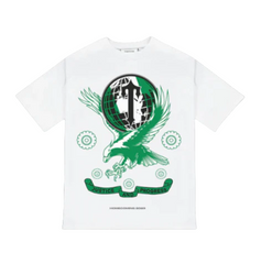 Trapstar Lagos x Homecoming Naija Graphic Tee White