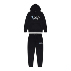 Trapstar TRP Tracksuit Black/Ice Blue
