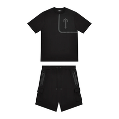 Trapstar Irongate T Tech Zip/T-Shirt Black