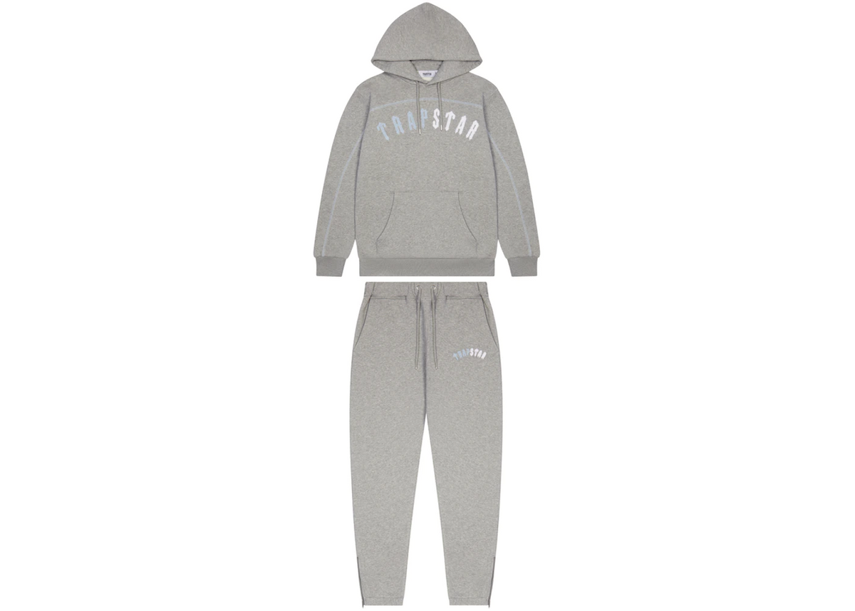 Trapstar Irongate Arch Tracksuit Grey Ice Edition