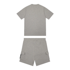 Trapstar Irongate T Tech Zip/T-Shirt Grey