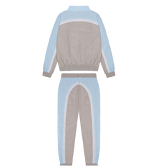 Trapstar Irongate T Shell Suit Grey/White/Cashmere Blue