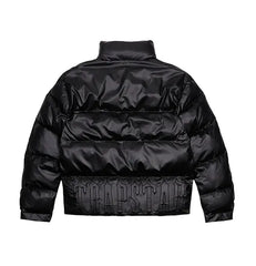 Trapstar Irongate Embossed Puffer Jacket Black