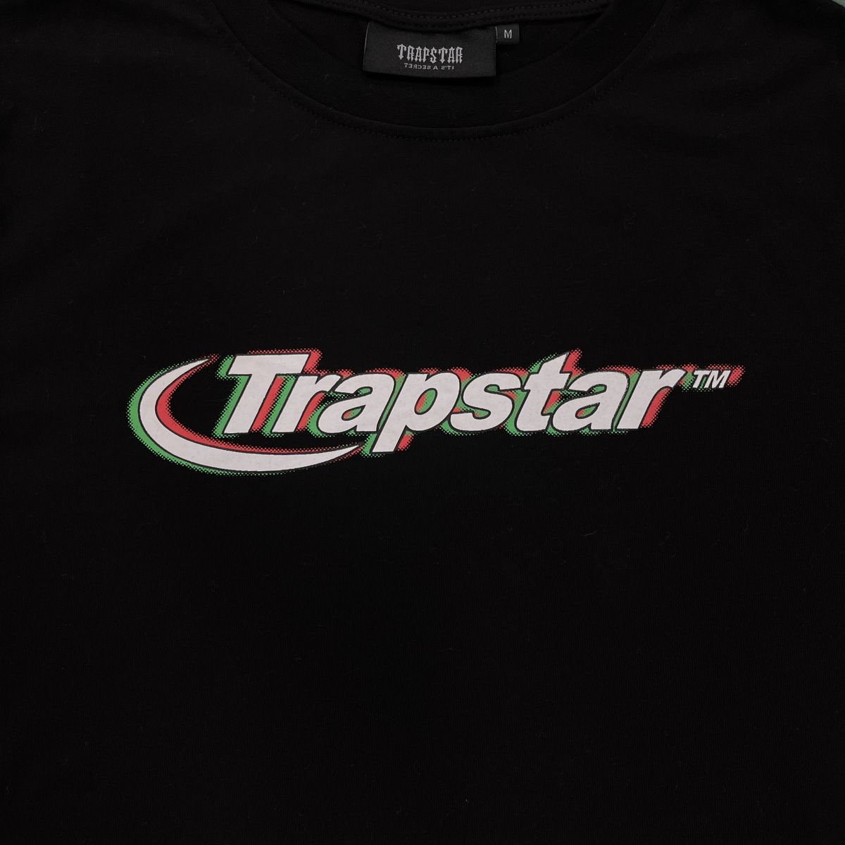 Trapstar x Italiano HyperdriveTee Black
