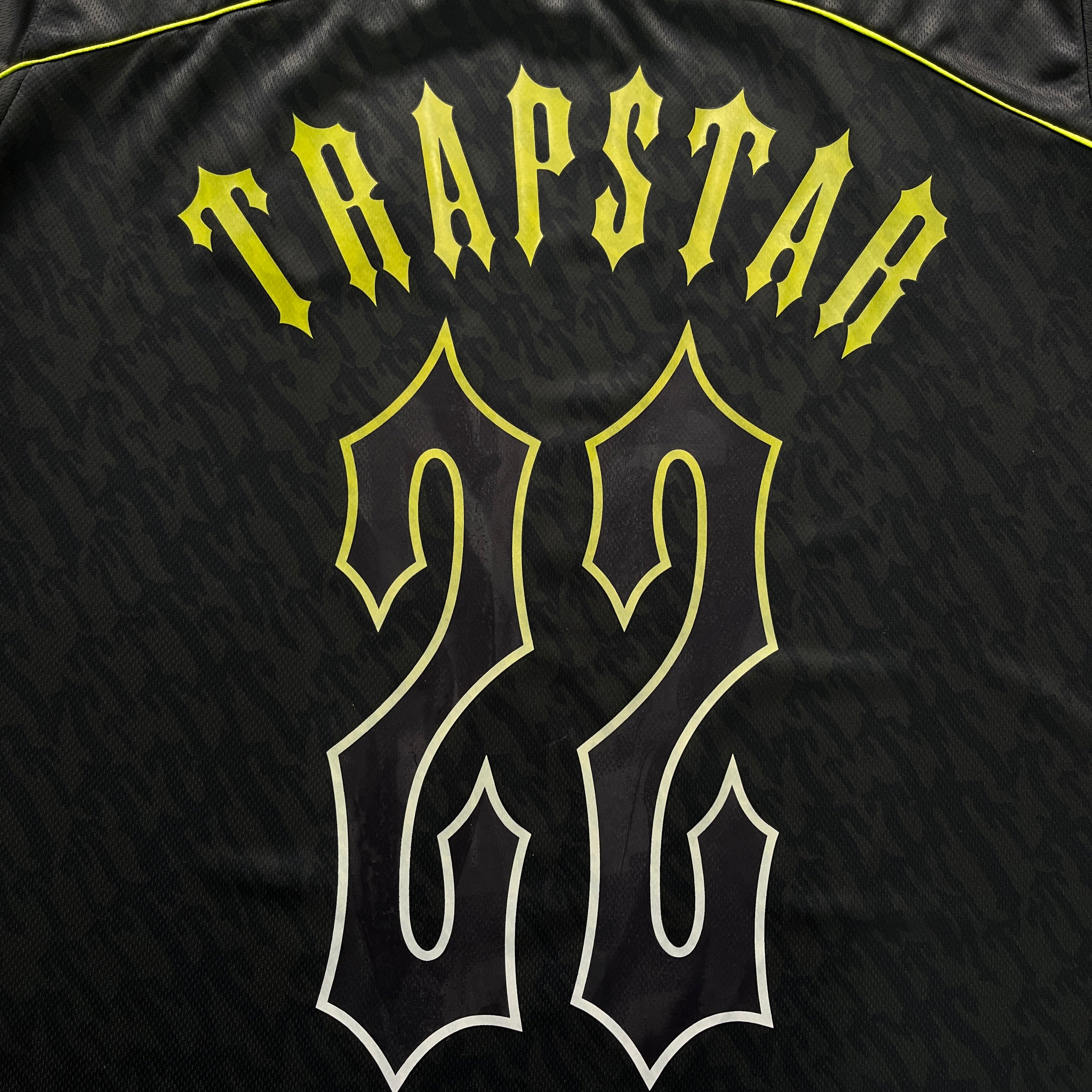 Trapstar Monogram Jersey Black/Lime