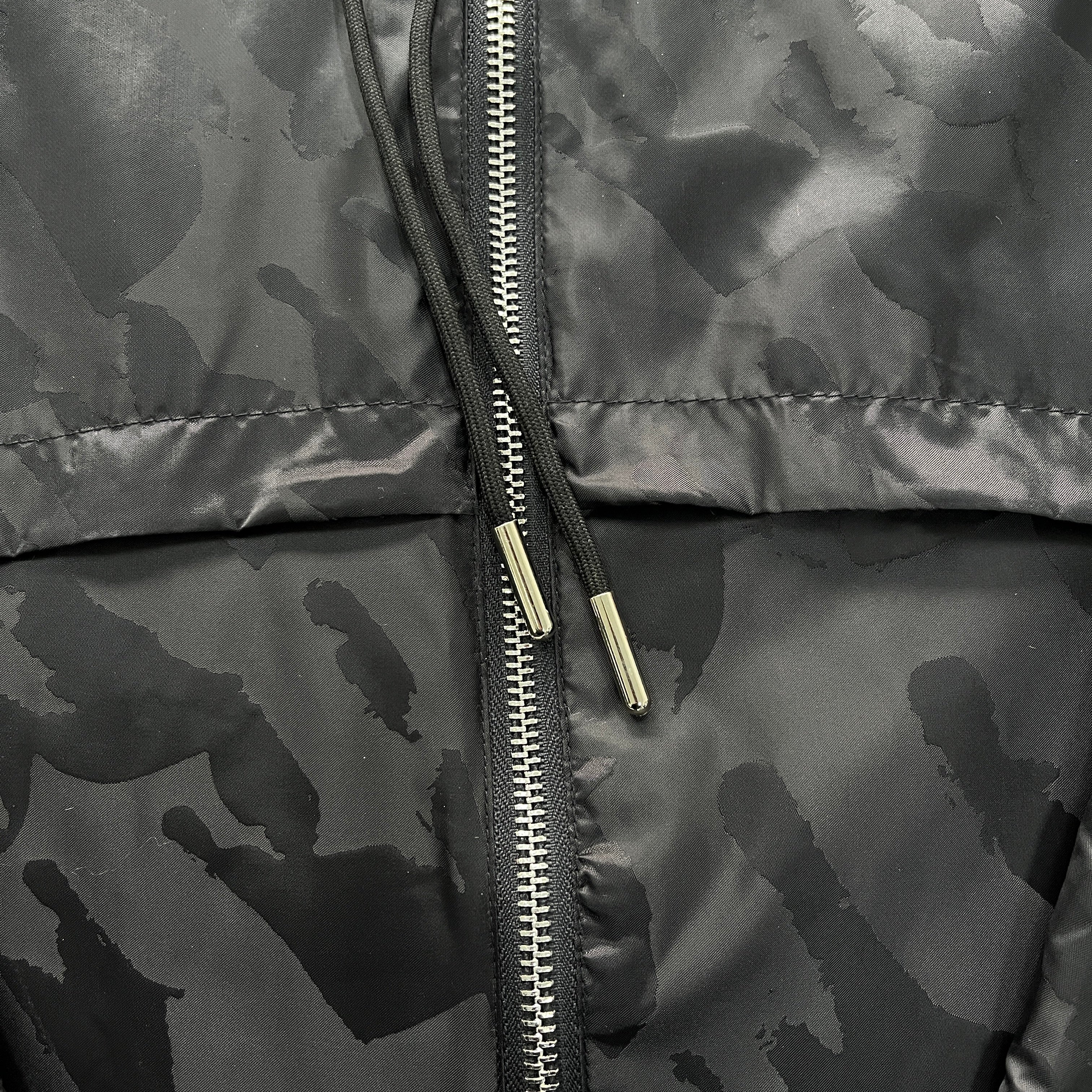 Trapstar Irongate T Jacquard Windbreaker Jacket Black