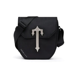 Trapstar Black Silver Cobra T Bag Black