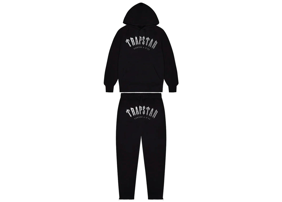 Trapstar Irongate Arch Gel Tracksuit Black/Grey