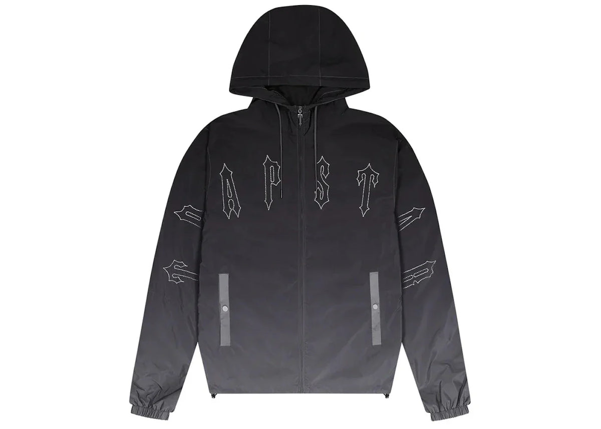 Trapstar Irongate Windbreaker Jacket Black Gradient