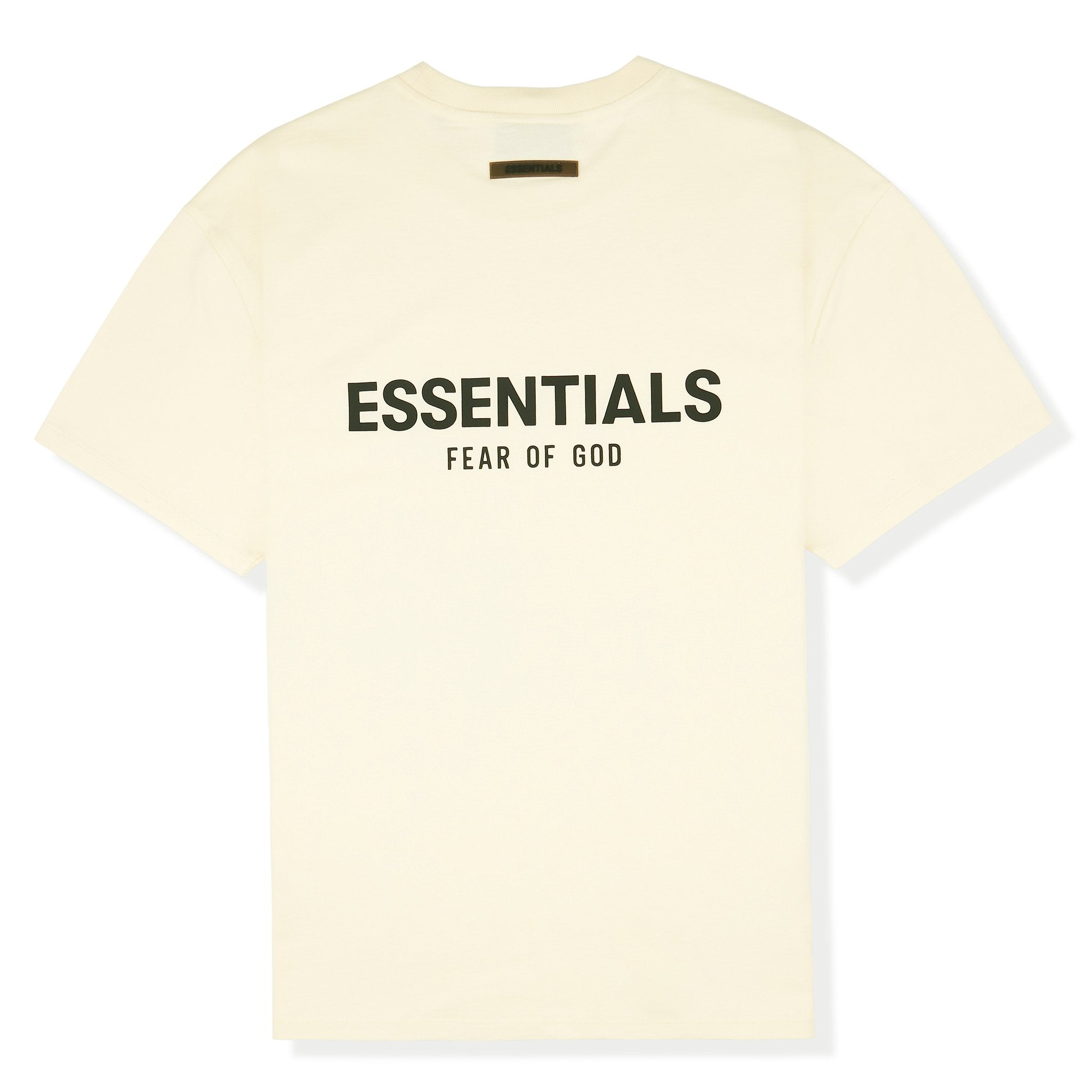 Fear Of God Essentials Reverse Logo Buttercream T Shirt (SS21)