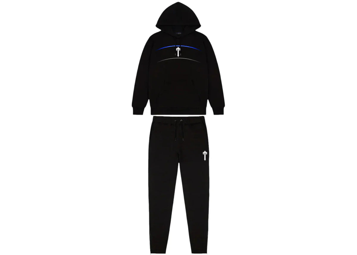 Trapstar Irongate Arch Horizon Tracksuit Black
