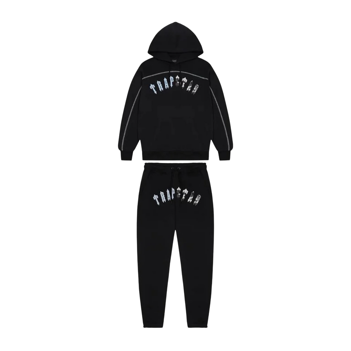 Trapstar Irongate Arch Camo Tracksuit Black/Blue