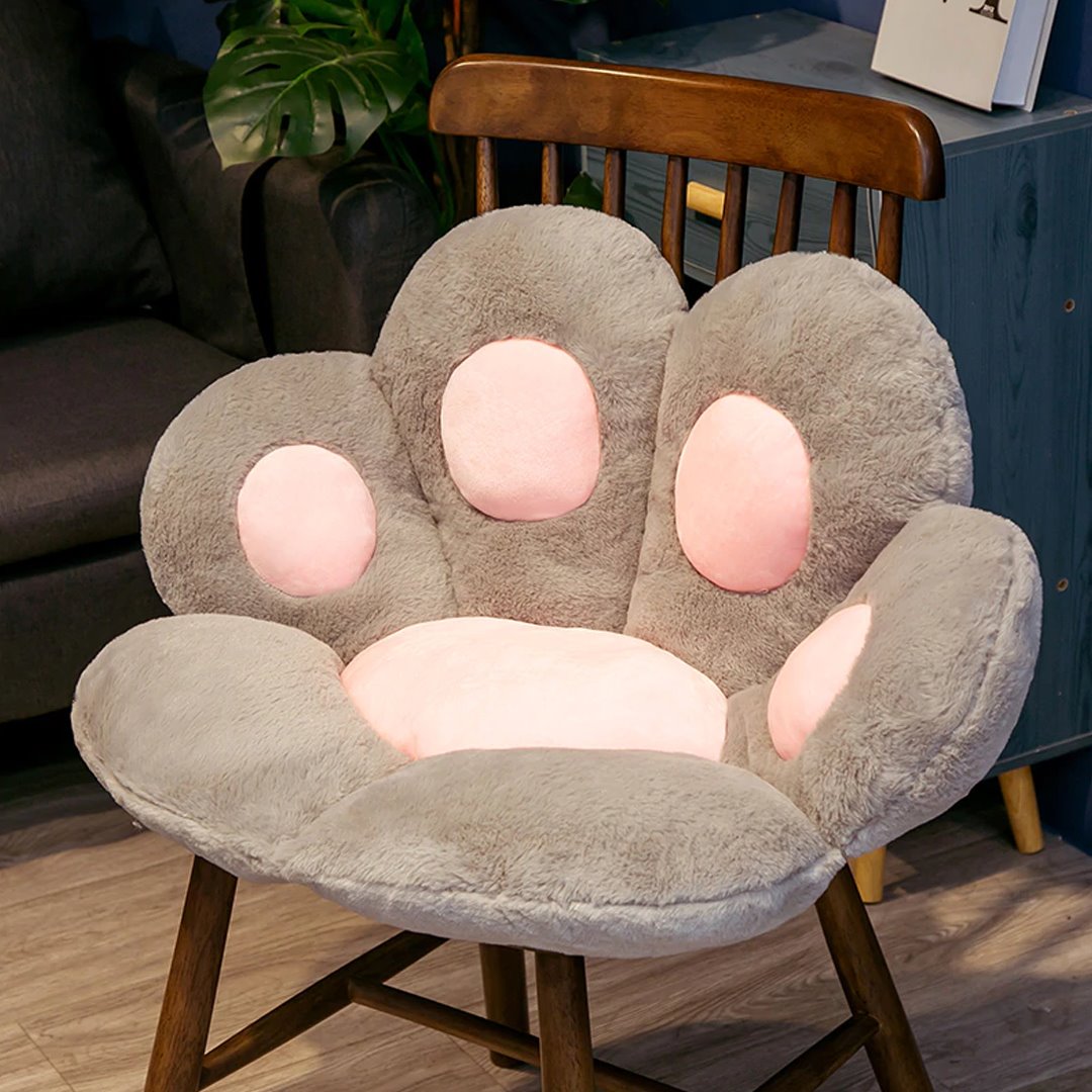 Kawaii Cute Pastel Paw Seat Cushions