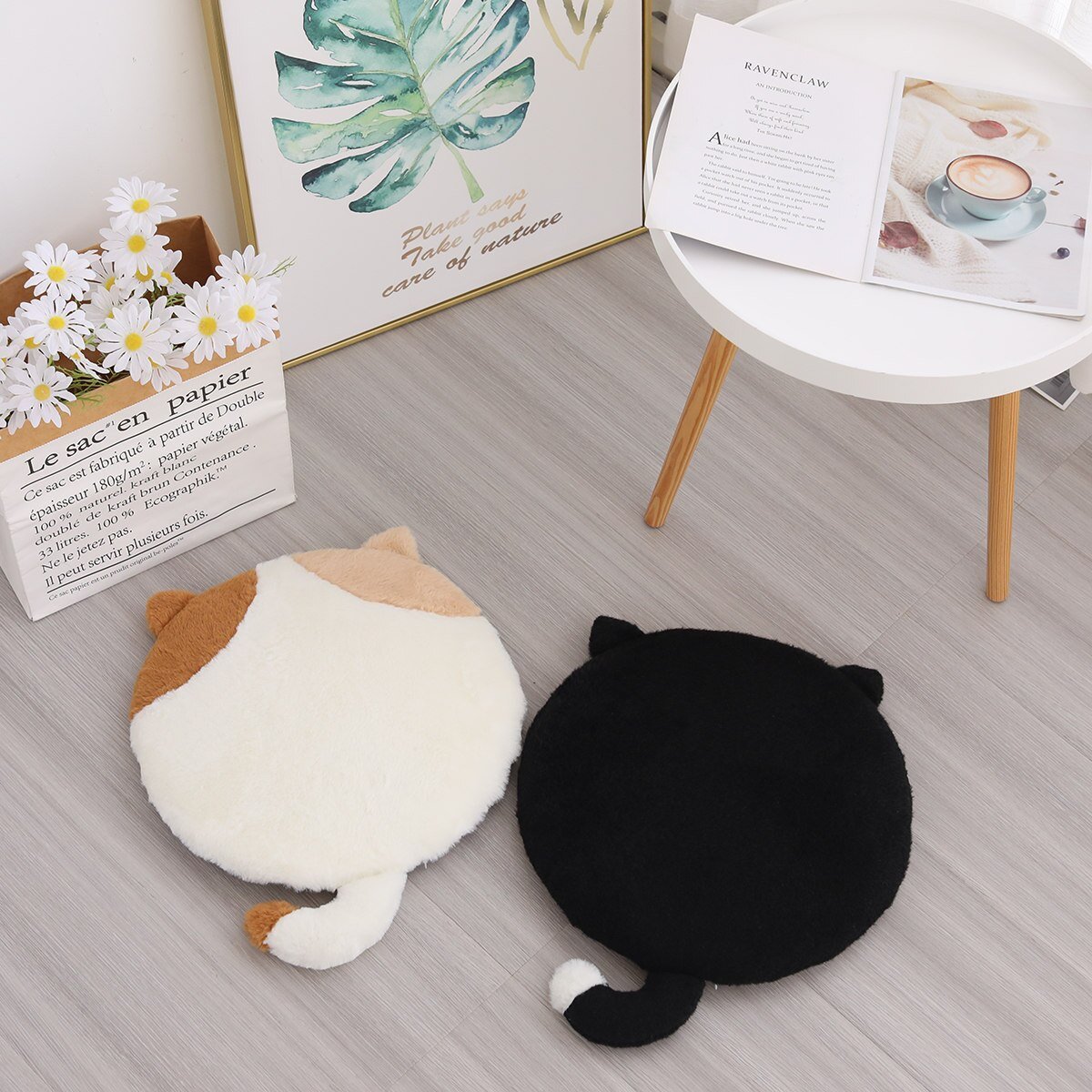 Round Cat Cushion