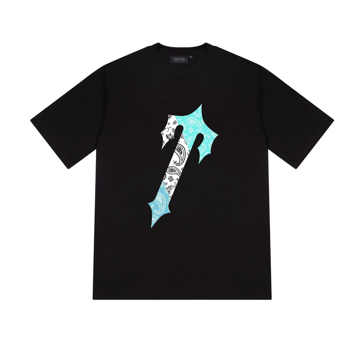 Trapstar Irongate Palsey Tee Black/Teal