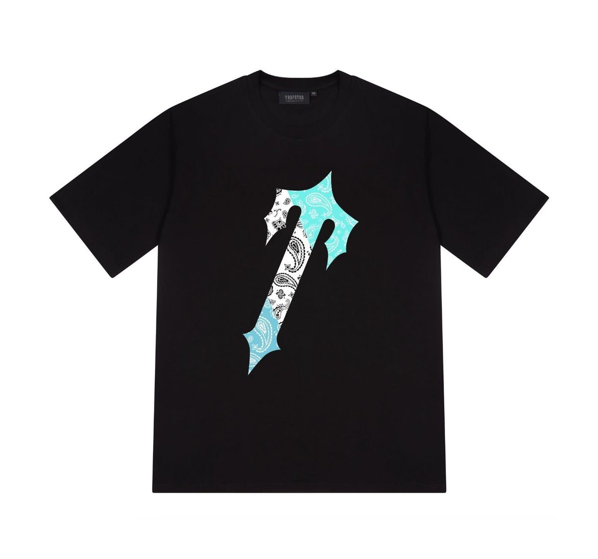 Trapstar Irongate Palsey Tee Black/Teal